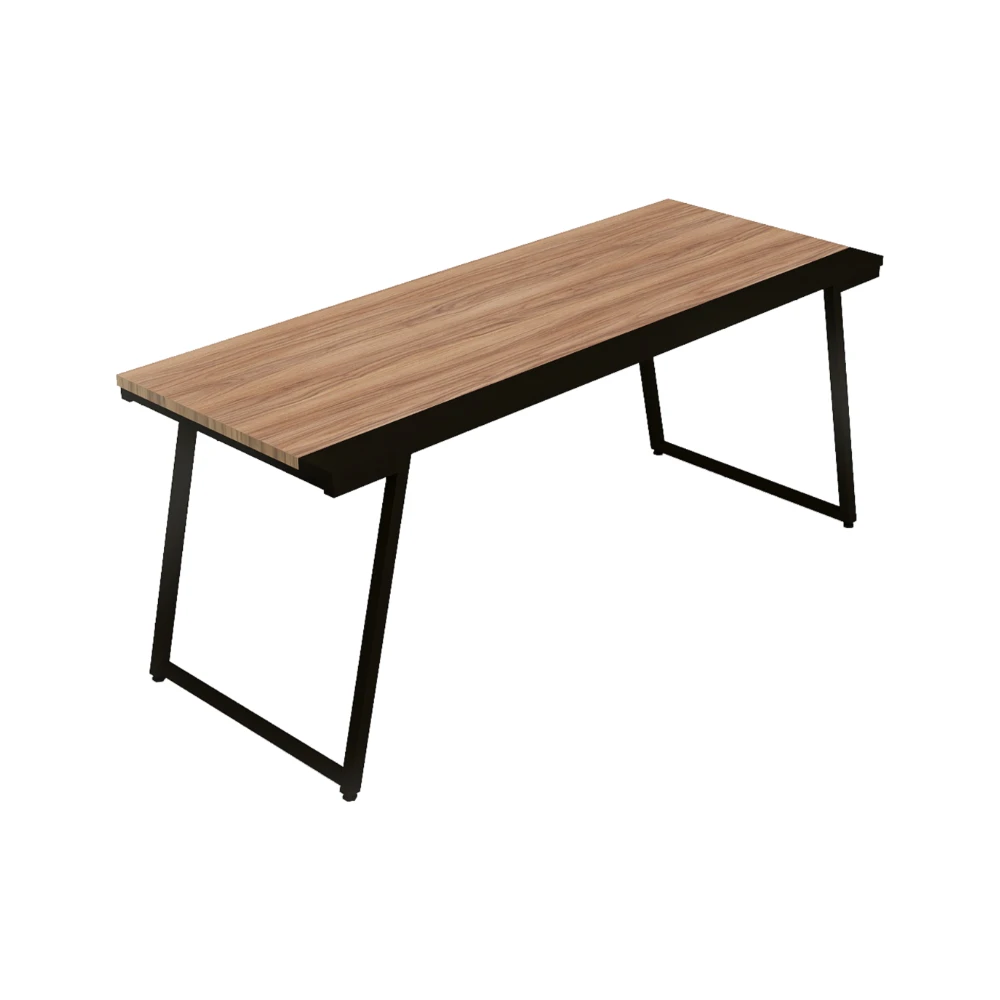 Mesa de escritório industrial com extensão Soho